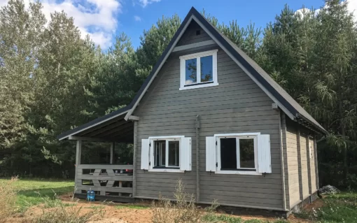 1 DOM DREWNIANY 60 M² Z PODDASZEM CAS 60 „JANTAR”_wynik